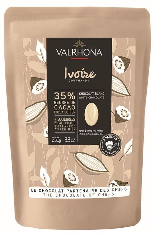 Valrhona Schokodrops Ivoire 35%