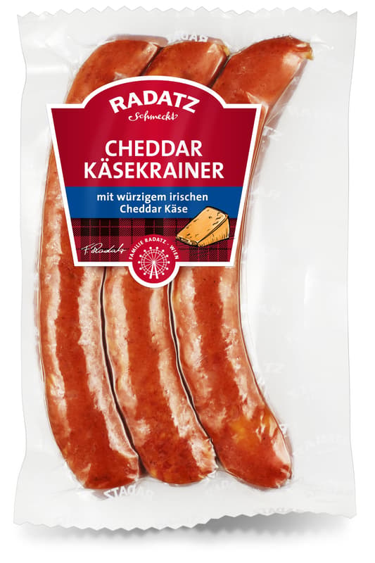 Radatz Käsekrainer mit Cheddar