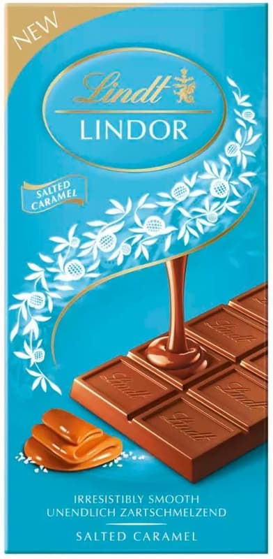 Lindt Lindor Tafel Salted Caramel