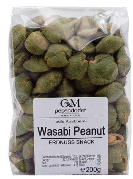 GM Pesendorfer Wasabi Peanuts grün extrascharf