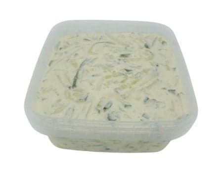 Cucumber cream salad
