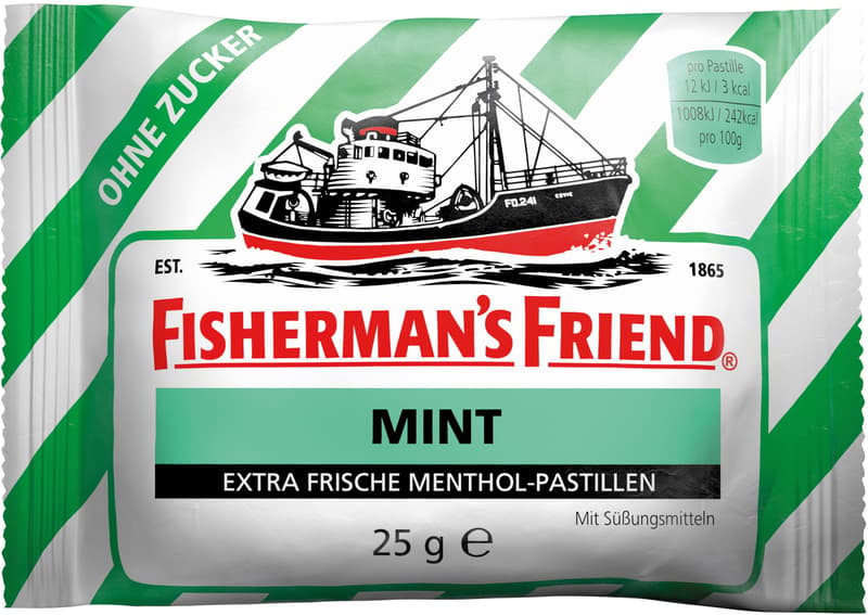 Fisherman's Friend Mint without sugar