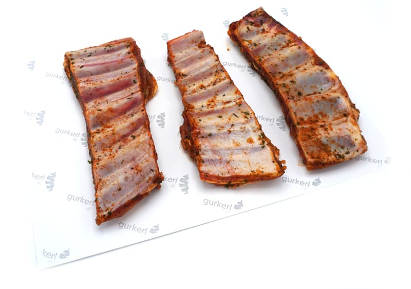 BIO Lamm BBQ Spare Ribs mariniert