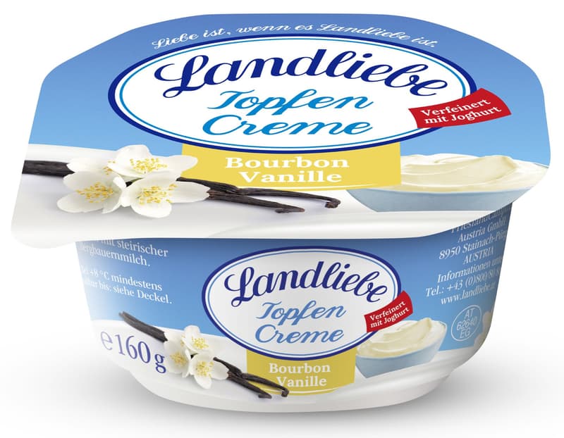 Landliebe Topfencreme Vanille