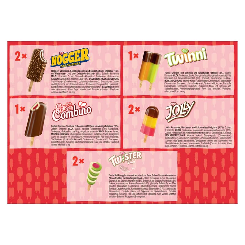 Eskimo Eis Legenden Multipack 8 x (tiefgekühlt)