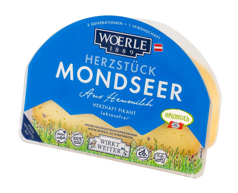 Woerle Heart Mondseer from hay milk