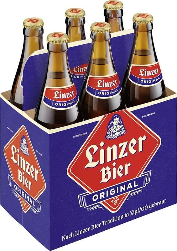 Linzer Bier 6x500ml (Mehrweg)