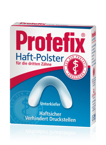 Protefix adhesive pad lower jaw