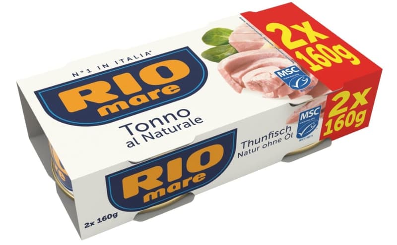 Rio Mare tuna natural without oil