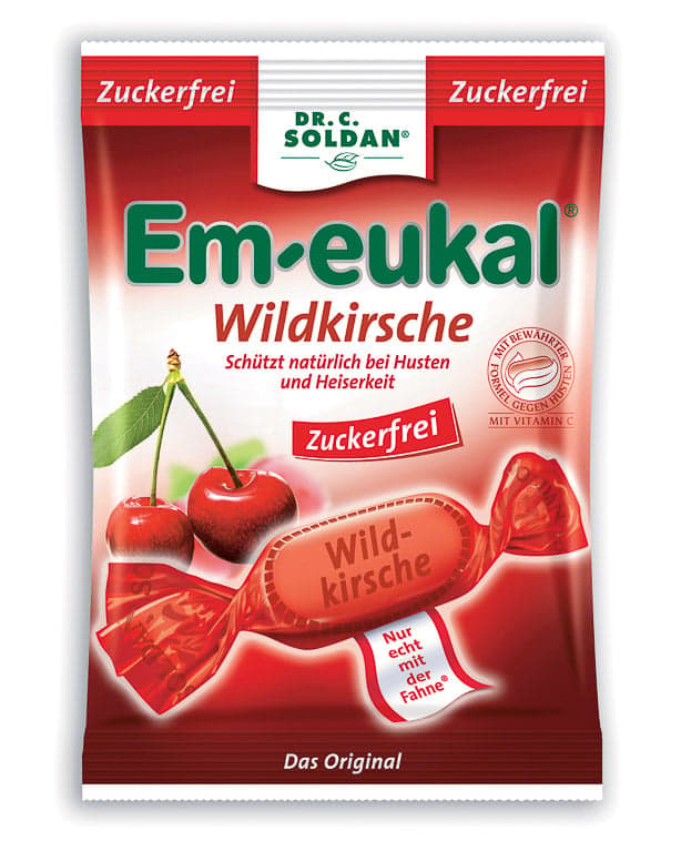Em-eukal Wildkirsche zuckerfrei 75g