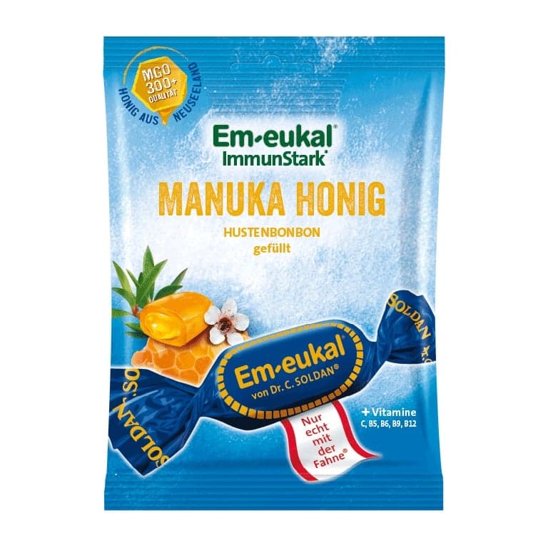 Em-eukal Immunstark Manuka Honey Cough Drop filled