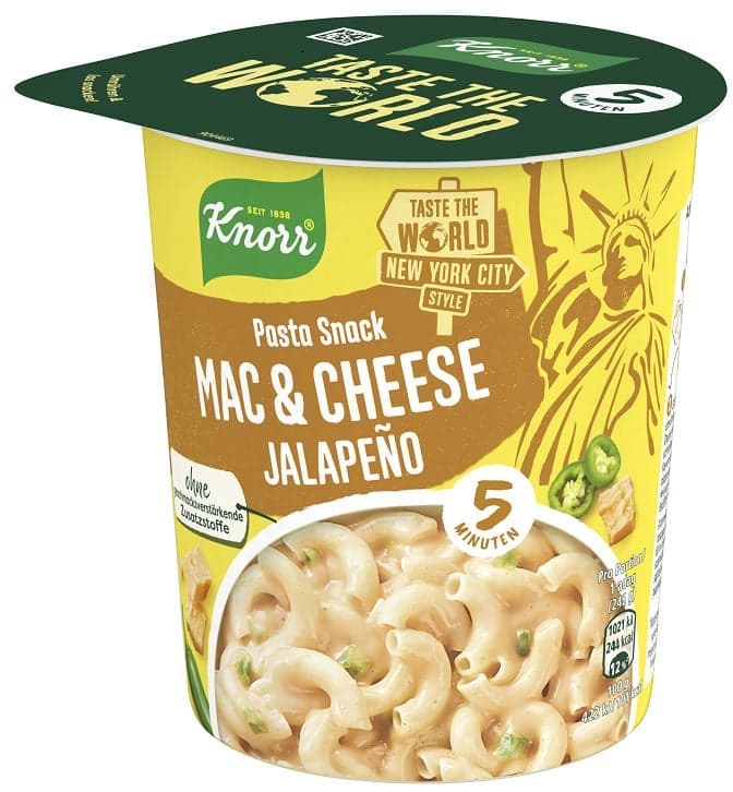 Knorr Pasta Snack Mac & Cheese Jalapeño