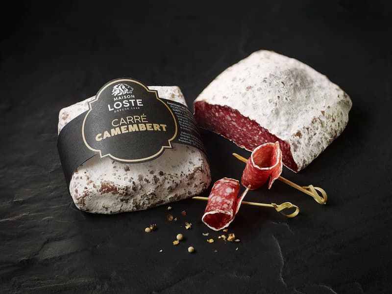 French Salami Carre au Camembert