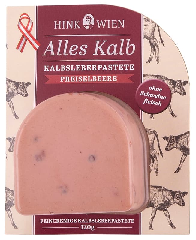 Hink Alles Kalb Kalbsleberpastete Preiselbeer