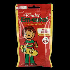 Em-eukal wild cherry sweets for children 75g