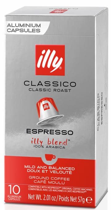 illy Classico capsules Nespresso Original compatible