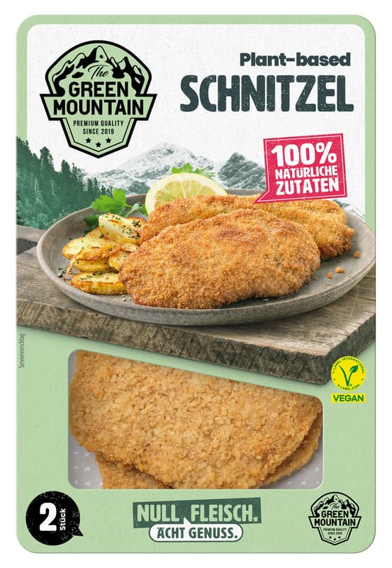 The Green Mountain Plant - based Schnitzel (Wiener Art)