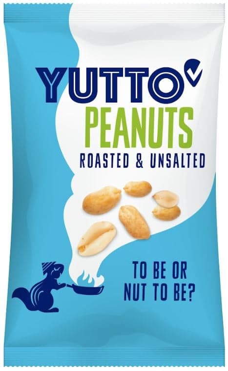 YUTTO Roasted unsalted peanuts 100g