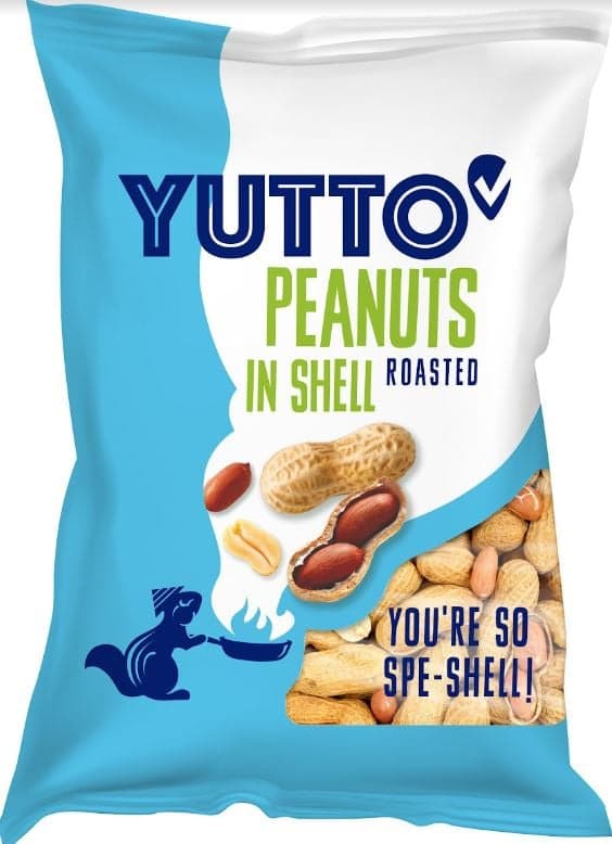 YUTTO Jumbo peanuts, unshelled, roasted 500g