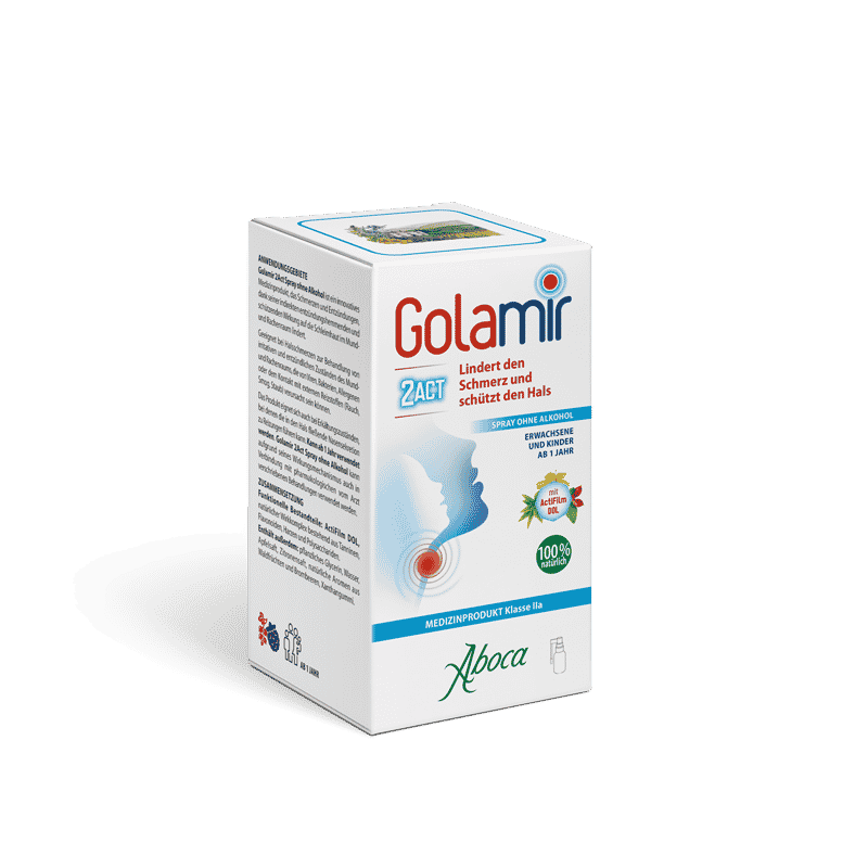 Aboca Golamir 2Act Spray without alcohol