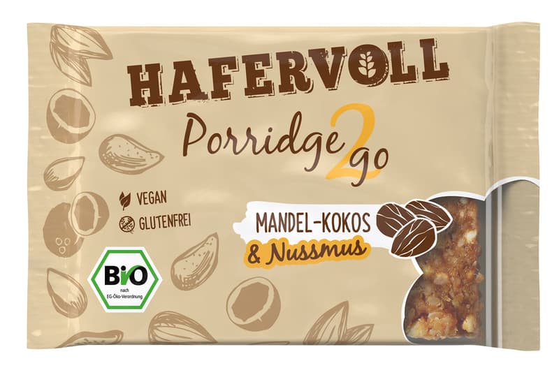 Oatfull BIO Porridge2go Almond-Coconut