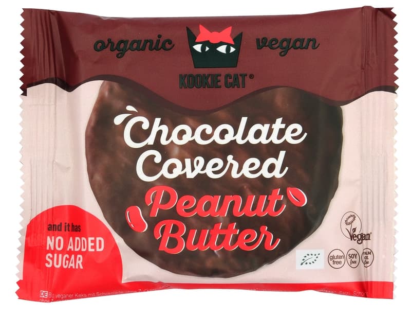 Cookie Chocolate Covered Peanut butter No added Sugar 
