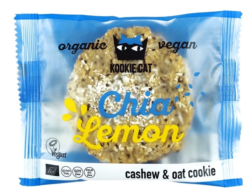 Kookie Cat BIO Chia and Lemon vegan