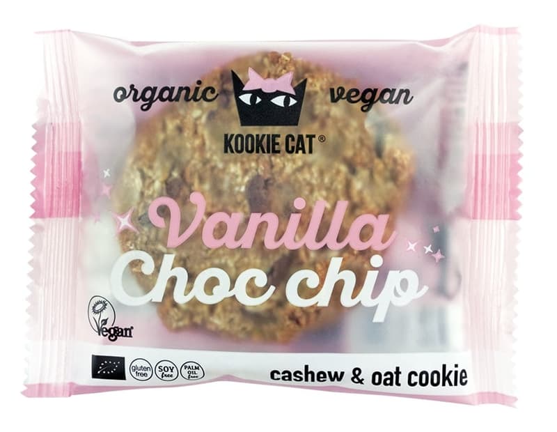 Kookie Cat BIO Vanilla and Choc Chip vegan