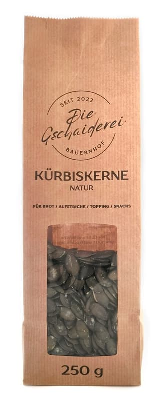 Gschaiderei Kürbiskerne natur