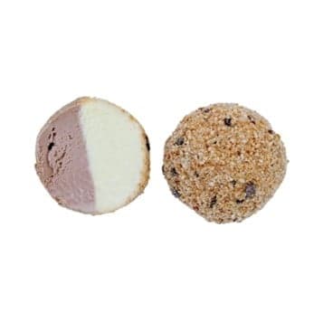 Der Eismacher Mini Eisknödel Nougat-Vanille 9x25g (tiefgekühlt)