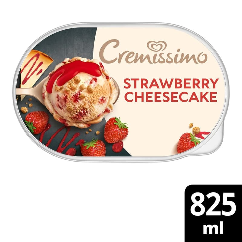 Cremissimo Strawberry Cheesecake Eis (tiefgekühlt)