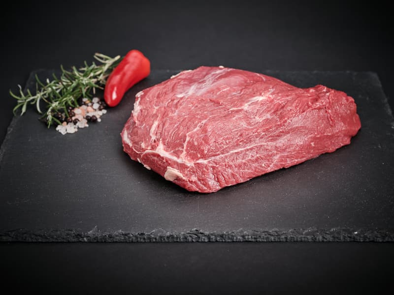 Grünauer BIO Angus Hüferscherzel halbiert