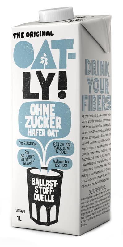 Oatly Haferdrink Ohne Zucker
