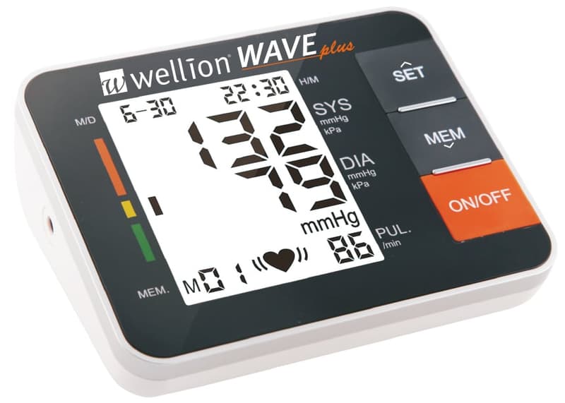 Blood pressure monitor Wellion Wave Plus Upper arm
