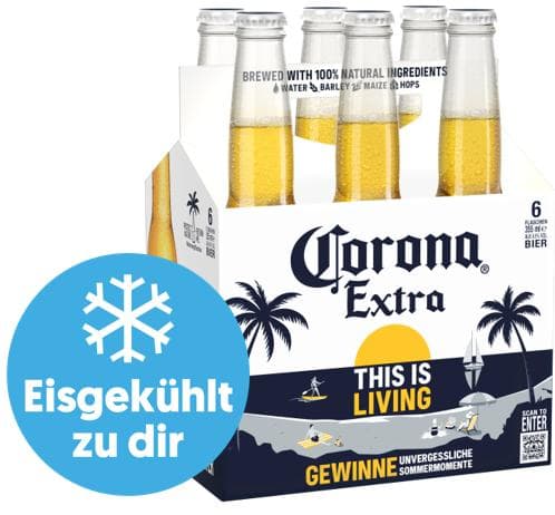 Corona 6x355ml (Mehrweg) - gekühlt