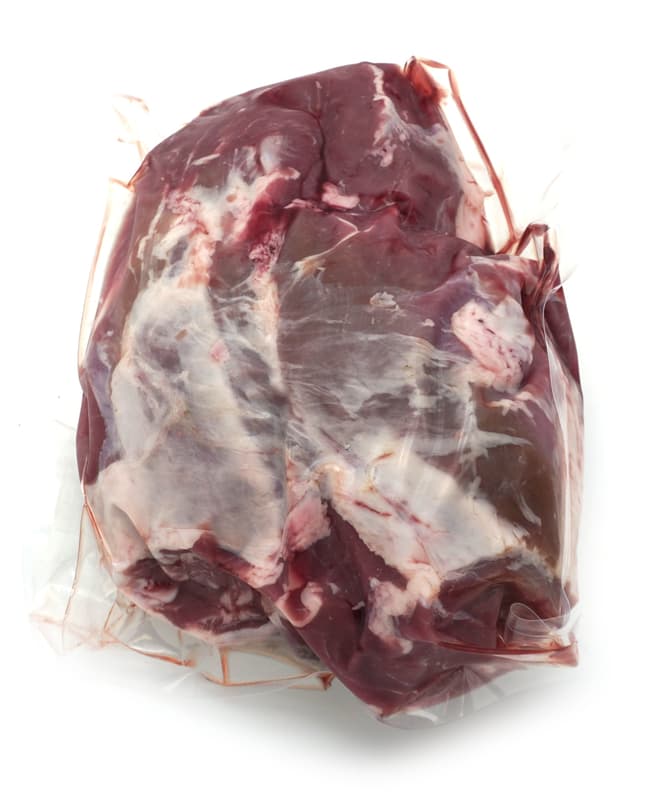 BIO Lamm Schlögel im Ganzen ohne Knochen