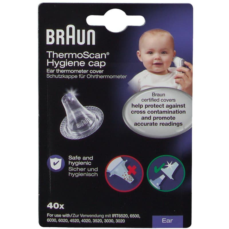 Braun Thermoscan Ersatzschutzkappen Lf 40