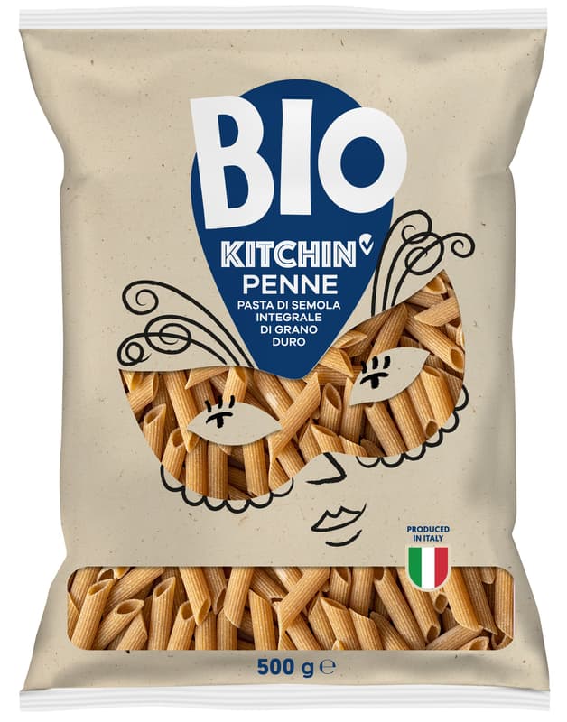 Kitchin BIO Vollkorn Penne Rigate #No.144