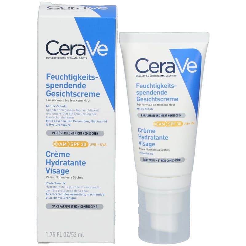 CeraVe Feuchtigkeitsspendende Tagescreme LSF 30