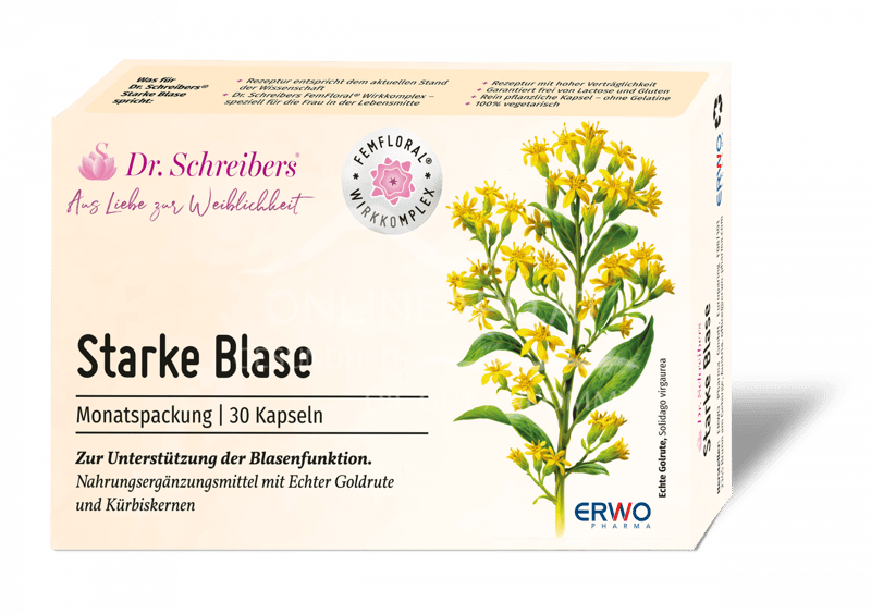 Dr. Schreibers Starke Blase Kapseln