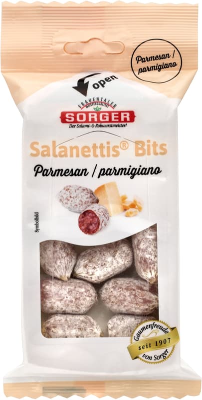 Sorger Salanettis Bits Parmesan
