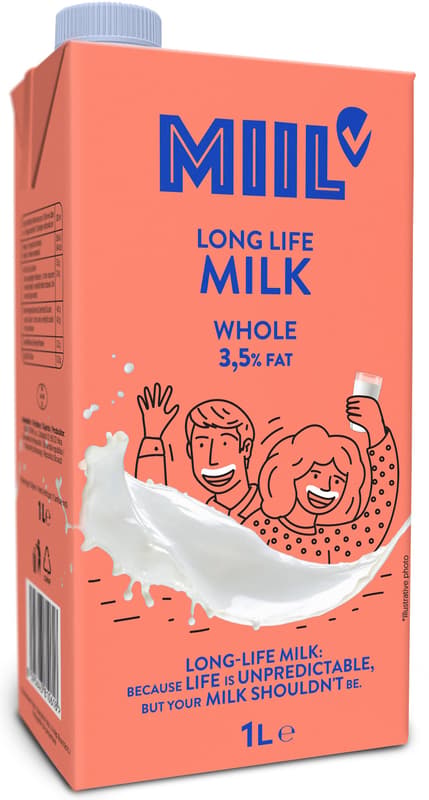 Miil Milk Whole 3,5% fat