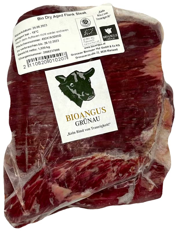 Grünauer BIO Angus DRY AGED Flank Steak