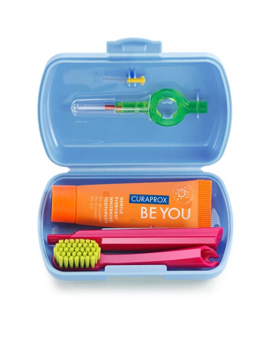 Curaprox Reise-Set Blau