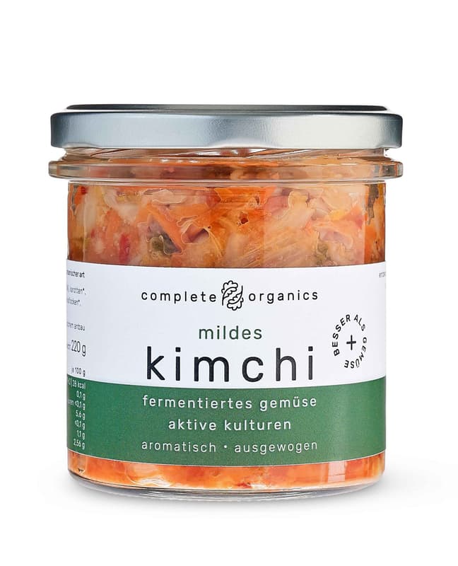 Complete Organics BIO mildes kimchi
