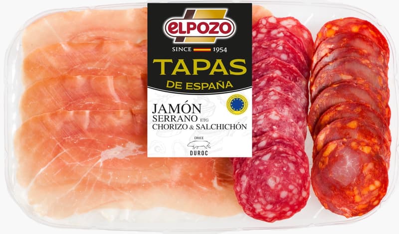El Pozo Tapas geschnitten