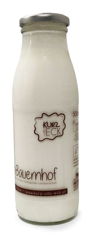 Kurz ums Eck BIO Sauermilch Mehrwegglas