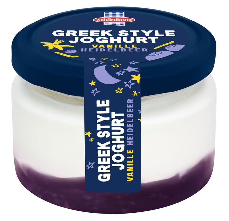 Schärdinger Greek Style Vanilla - Blueberry