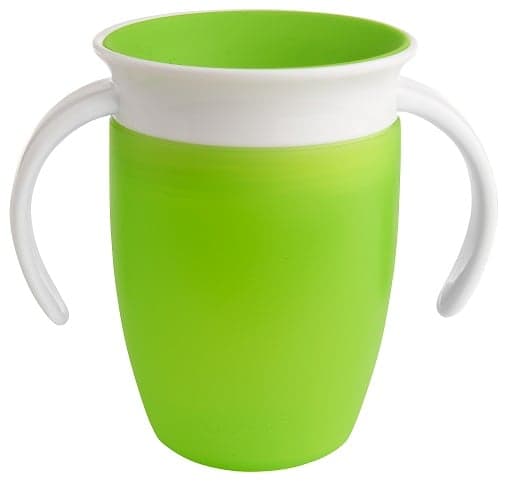 Munchkin 360° Trinkbecher mit Griffen Grün