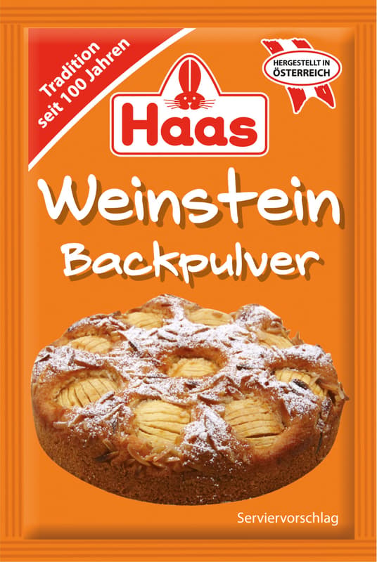 Haas Cream of tartar baking powder